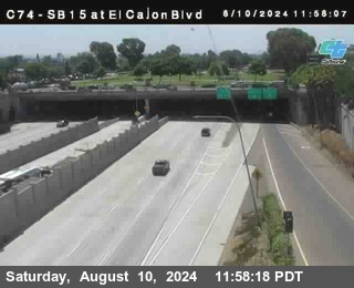 SB 15 at El Cajon Blvd