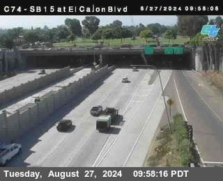 SB 15 at El Cajon Blvd