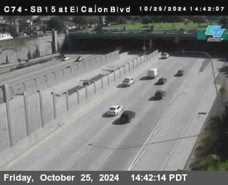 SB 15 at El Cajon Blvd