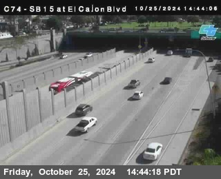 SB 15 at El Cajon Blvd