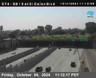 SB 15 at El Cajon Blvd