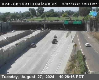 SB 15 at El Cajon Blvd