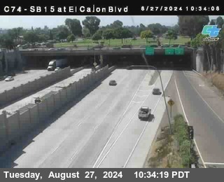 SB 15 at El Cajon Blvd