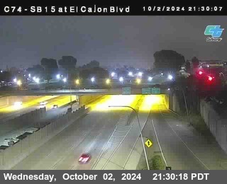 SB 15 at El Cajon Blvd