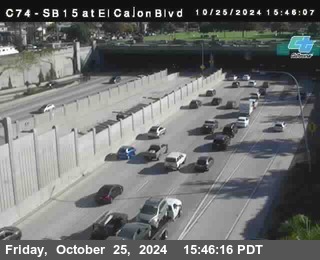 SB 15 at El Cajon Blvd