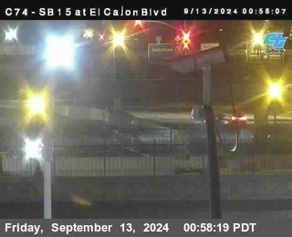 SB 15 at El Cajon Blvd