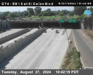 SB 15 at El Cajon Blvd