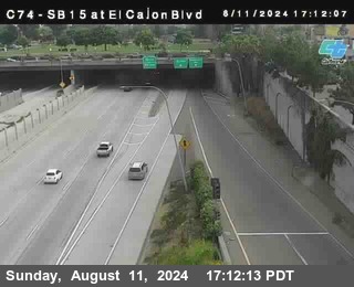 SB 15 at El Cajon Blvd