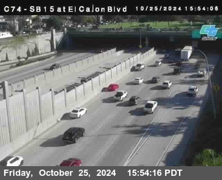 SB 15 at El Cajon Blvd