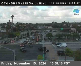 SB 15 at El Cajon Blvd