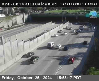 SB 15 at El Cajon Blvd