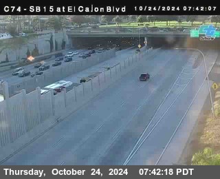 SB 15 at El Cajon Blvd