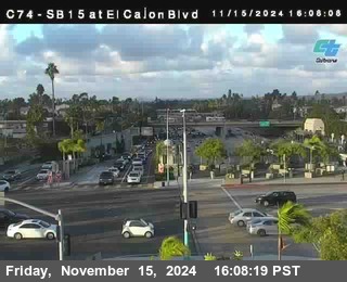 SB 15 at El Cajon Blvd