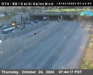 SB 15 at El Cajon Blvd