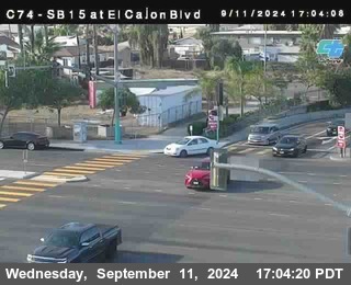 SB 15 at El Cajon Blvd