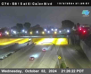 SB 15 at El Cajon Blvd