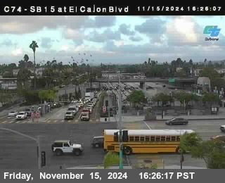 SB 15 at El Cajon Blvd