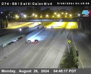 SB 15 at El Cajon Blvd