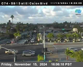 SB 15 at El Cajon Blvd