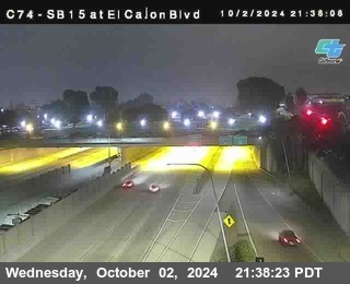 SB 15 at El Cajon Blvd