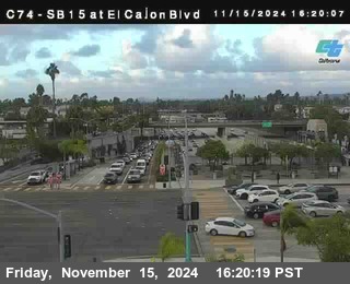 SB 15 at El Cajon Blvd