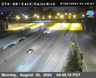 SB 15 at El Cajon Blvd