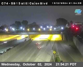 SB 15 at El Cajon Blvd