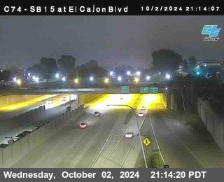 SB 15 at El Cajon Blvd