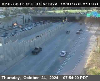 SB 15 at El Cajon Blvd