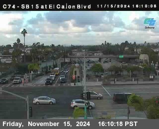 SB 15 at El Cajon Blvd