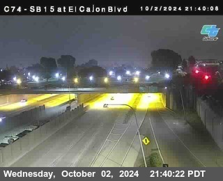 SB 15 at El Cajon Blvd