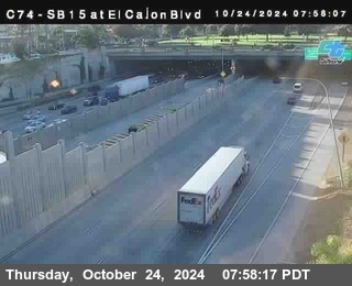 SB 15 at El Cajon Blvd