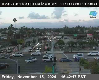 SB 15 at El Cajon Blvd