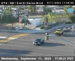 SB 15 at El Cajon Blvd