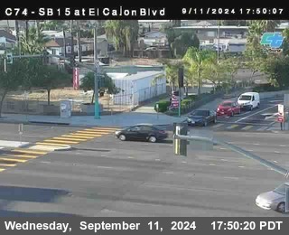 SB 15 at El Cajon Blvd