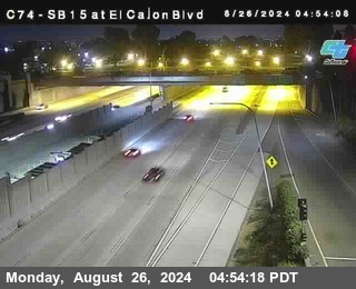 SB 15 at El Cajon Blvd