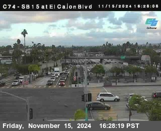 SB 15 at El Cajon Blvd