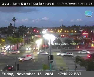 SB 15 at El Cajon Blvd