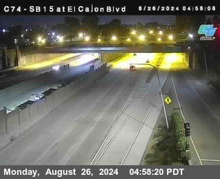 SB 15 at El Cajon Blvd