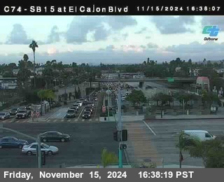 SB 15 at El Cajon Blvd