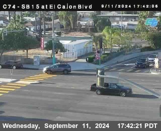 SB 15 at El Cajon Blvd