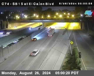 SB 15 at El Cajon Blvd