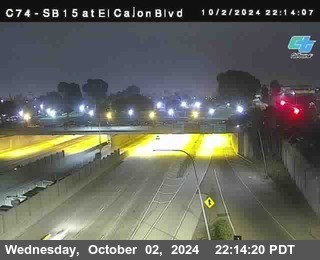 SB 15 at El Cajon Blvd