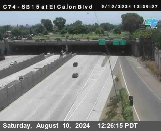 SB 15 at El Cajon Blvd