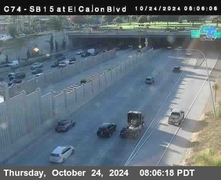 SB 15 at El Cajon Blvd