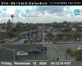 SB 15 at El Cajon Blvd