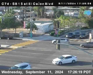 SB 15 at El Cajon Blvd