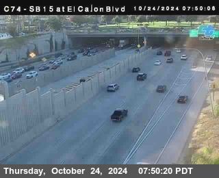 SB 15 at El Cajon Blvd