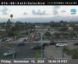 SB 15 at El Cajon Blvd