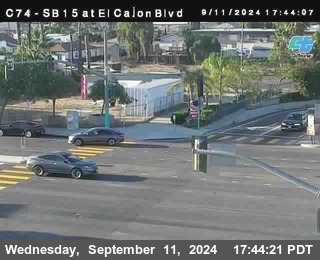 SB 15 at El Cajon Blvd